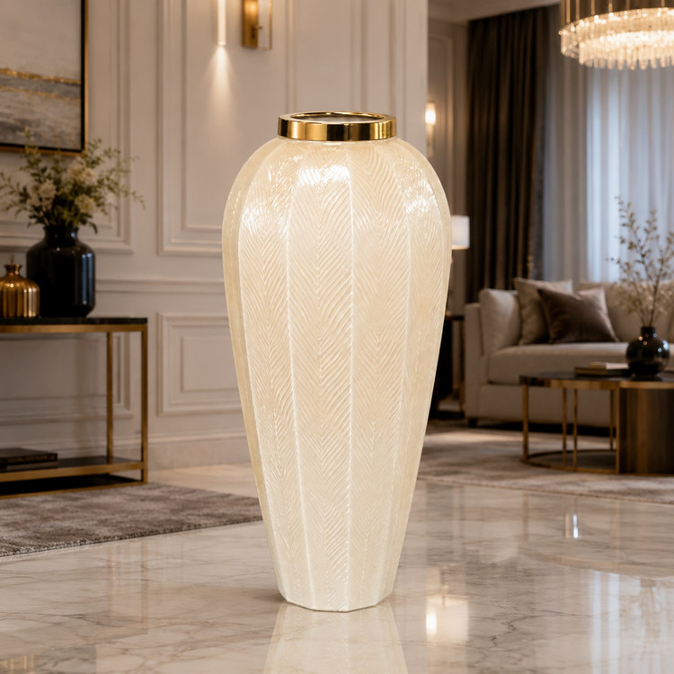 گلدان کنار سالنی شیشه ای رونیکا